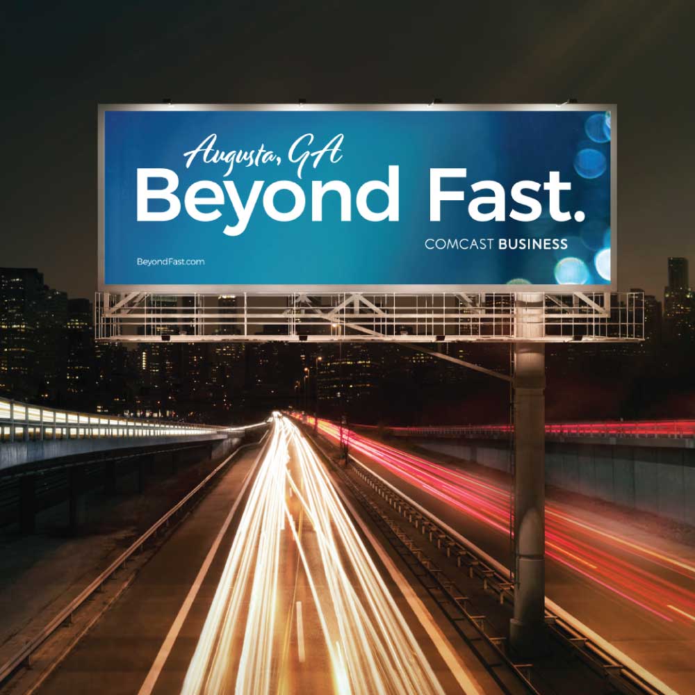 Beyond Fast billboard