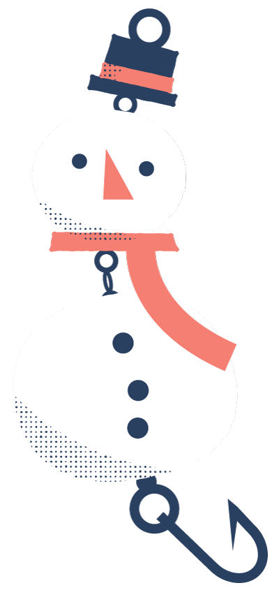 Clickbait-snowman