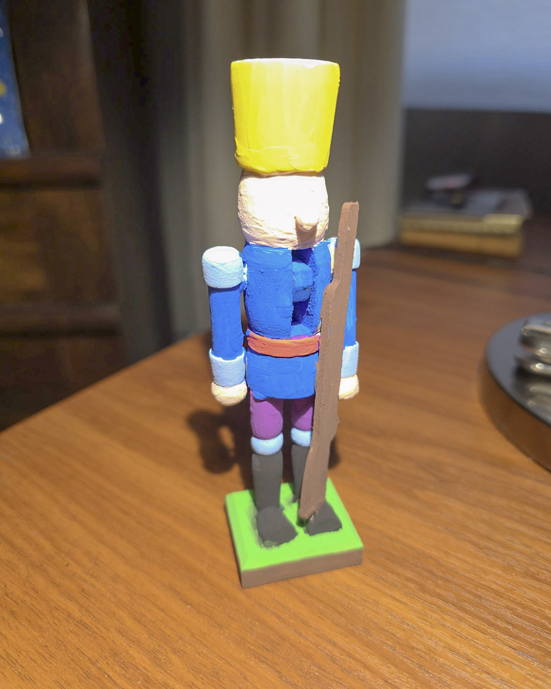 Hand painted nutcracker figurine